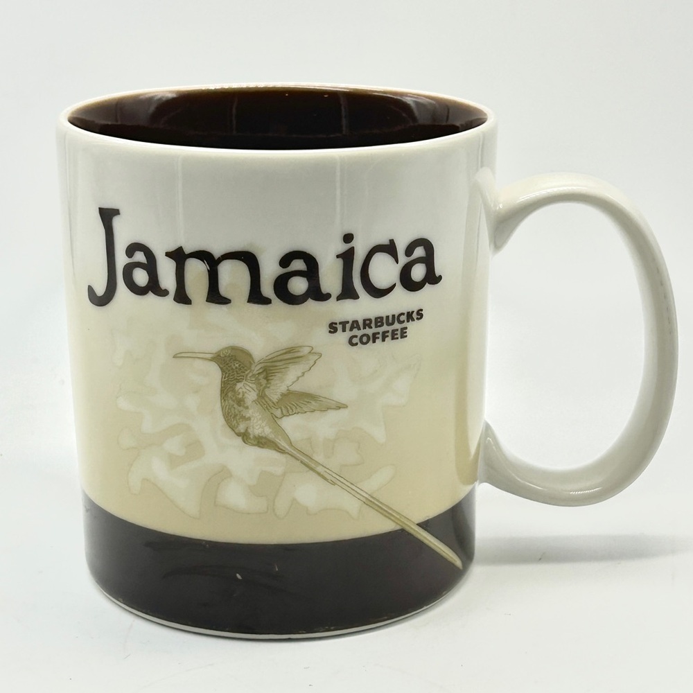 Starbucks Jamaica 2018 Global Icon Coffee Mug 16 ounce Hummingbird Bird